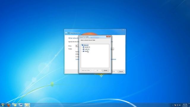 How to Map a Network Drive in Windows 7 смотреть онлайн