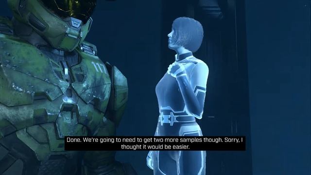 SOMEONE IS WATCHING CORTANA Halo Scene in Halo Infinite смотреть онлайн
