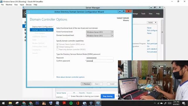 Adds Configuration Windows Server 2012 смотреть онлайн