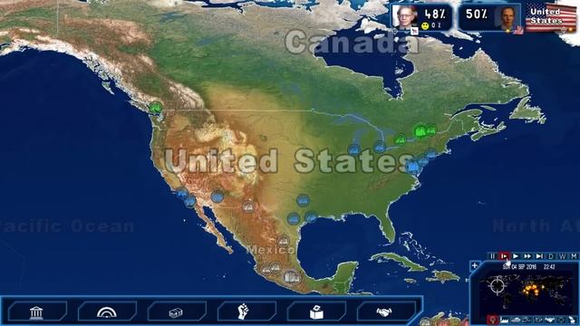 Geopolitical Simulator 4: Power & Revolution - 2016 USA Presidential Election pt.1 смотреть онлайн