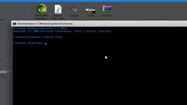 Hiding files and data behind images with NO PROGRAM to download!! смотреть онлайн