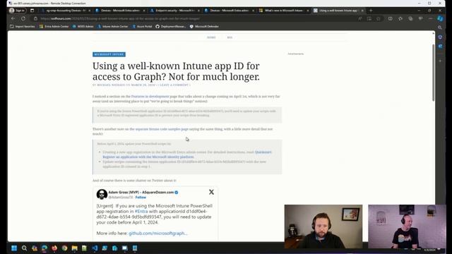 UPDATES! Office Hours 4.3.24 | Settings Entra - Service Release 2403 Intune - PowerShell смотреть онлайн