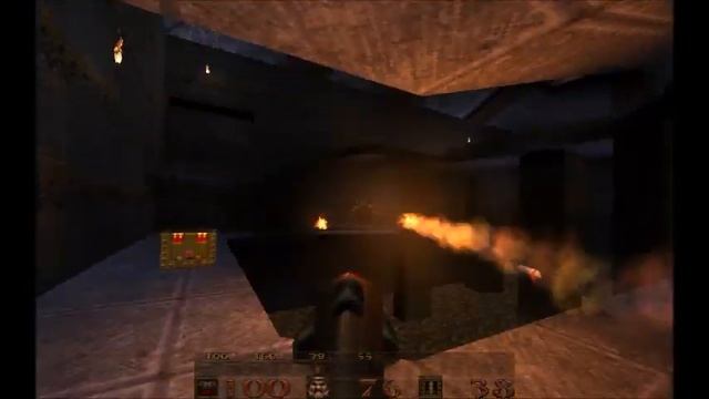 Quake EP2: The Realm of Black Magic Map5: The Wizard's Manse (100% secrets) смотреть онлайн