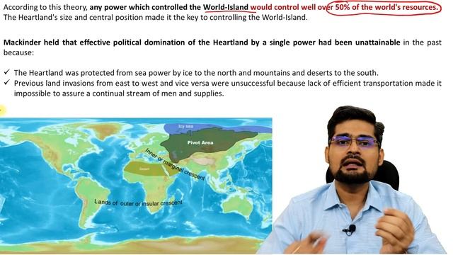 Heartland Theory | Mackinder |  Heartland Theory UPSC