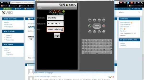 XWiki Android Client Demo 2