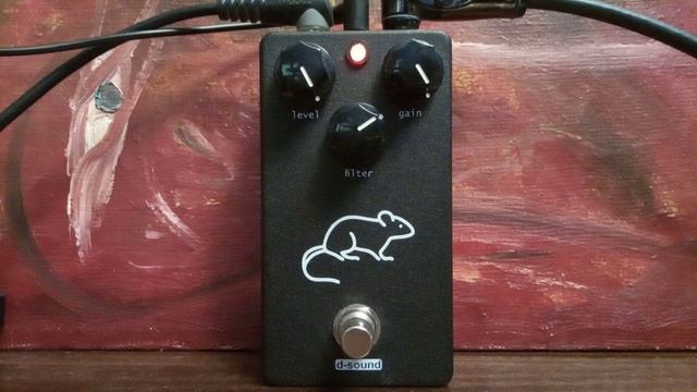 D-Sound Rat - Stoner Doom Fuzz Distortion Guitar Pedal Demo