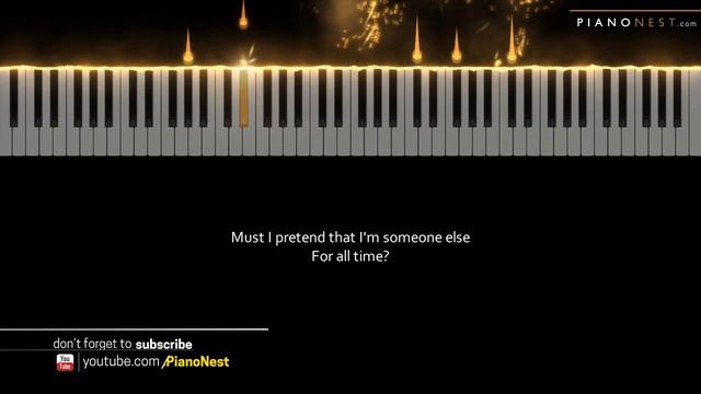 Christina Aguilera - Reflection (from Mulan) - HIGHER Key (Piano Karaoke Instrumental)