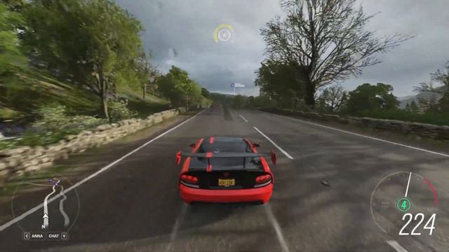 DODGE VIPER SRT10 TEST DRIVE - FORZA HORIZON 4 смотреть онлайн