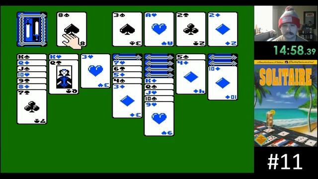 Ultimate NES Challenge #11/800 - Solitaire смотреть онлайн