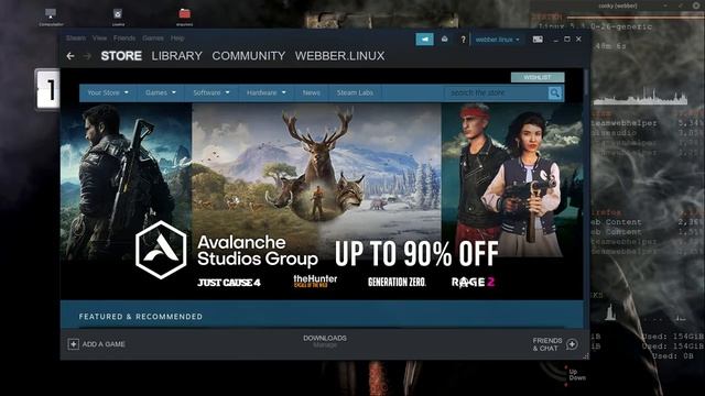 steam linux смотреть онлайн