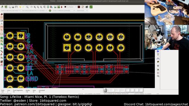 Electronics Let's Play - (S)NES Gamepad and Audio Pmod design in KiCad Ep. 2 смотреть онлайн