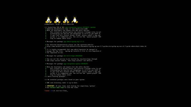 Установка GENTOO 64bit в VirtualBox