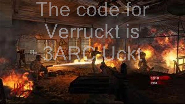 Call of Duty Black Ops WAW zombie map codes смотреть онлайн