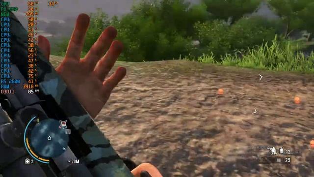 Ryzen 5 2600. RX 580. Far cry 3. смотреть онлайн