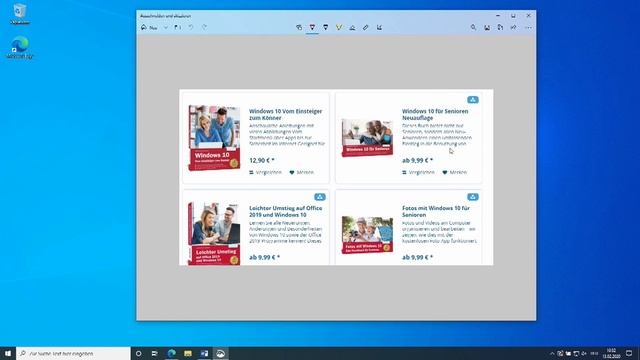 Windows 10: Mit der Screenshot-App (Windows-/Umschalt-Taste/S) ausschneiden und skizzieren смотреть онлайн