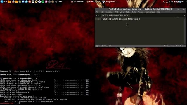 Instalar yaourt en archlinux смотреть онлайн