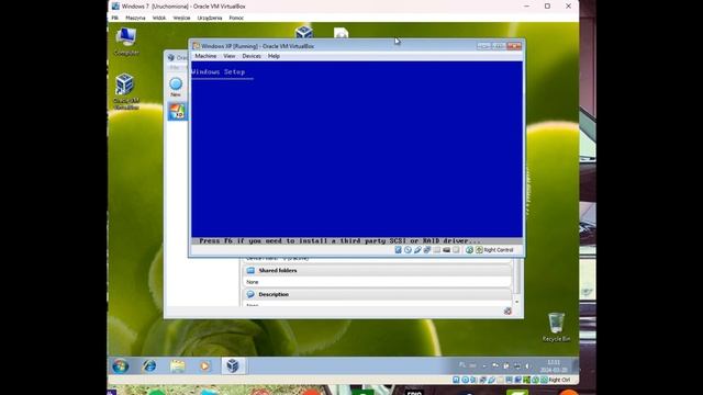 Installing Windows XP In Win 7 In Win 11