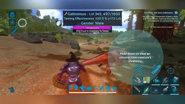 Ark Mobile :Brutal Survival Series Taming Gallimimus And Breeding for Mutation - Ep14-TrimurtiGamer смотреть онлайн