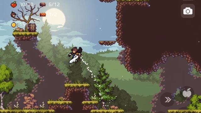 Apple Knight-[World 1: Level 1-2-3] смотреть онлайн