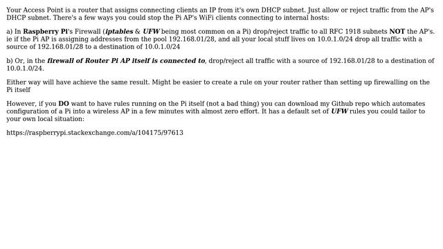 Raspberry Pi: LAN isolated Wifi AP (Guest WiFi AP sharing eth0) (3 Solutions!!) смотреть онлайн