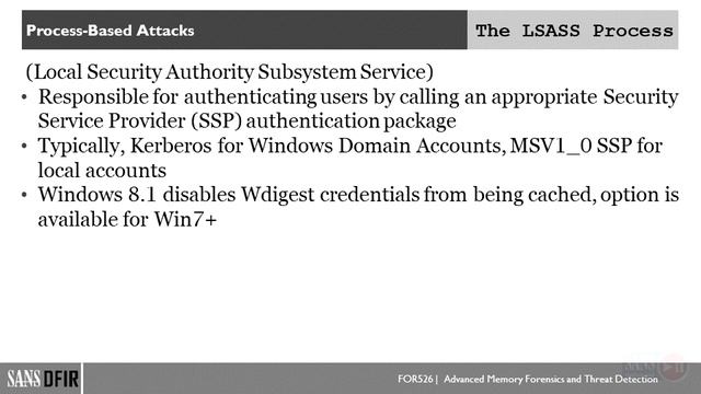 4.3 Credential Harvesting from Memory смотреть онлайн