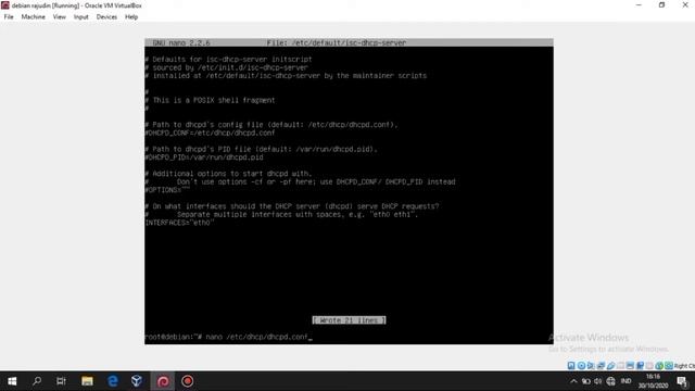Cara Konfigurasi IP Address,DHCP Server,dan DNS Server pada Linux Debian смотреть онлайн