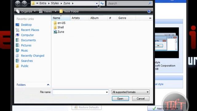 [HowTo] Get the Zune Theme (Plus More Themes for Vista 32/64-bit) смотреть онлайн