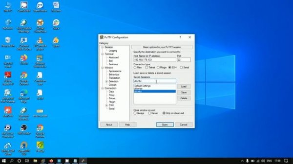 Putty SSH Tunnel to Remote Server Ubuntu Linux And Windows CMD (2022)
