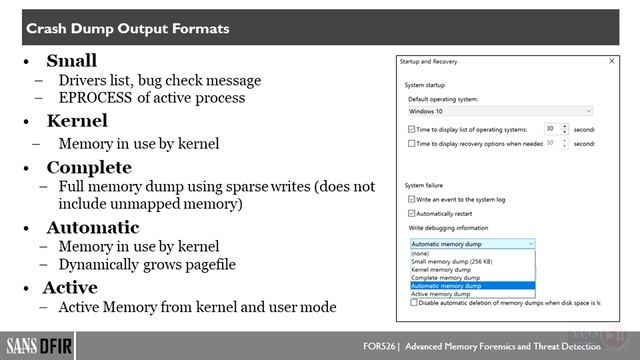 4.1 Crash Dump Analysis смотреть онлайн