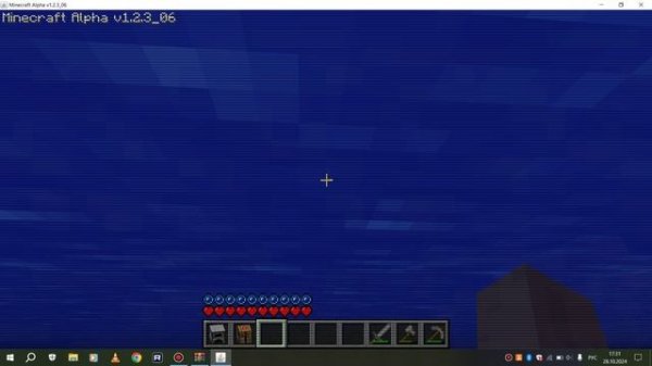 Minecraft Alpha 1.2.3_06_01 (Error 137.EXE) Эта версия сведёт тебя с ума!