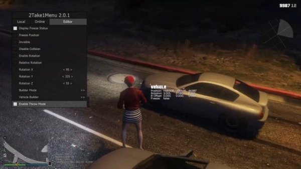 2Take1Menu - Spawning & Editor Mode