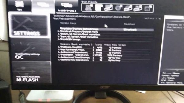 MSI B550-A Pro: Debian/Ubuntu Secure Boot Shim Blacklisted?!?