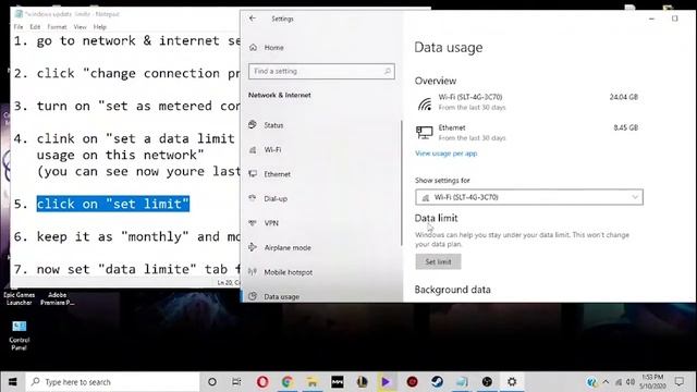 Windows Update limit without any 3rd party software or reg-edit смотреть онлайн
