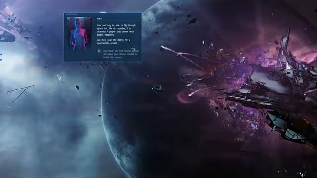 Eve Online 2 on Linux Mint XFCE 20.2 смотреть онлайн