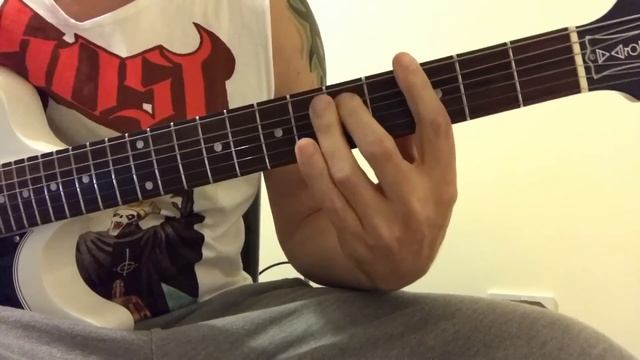 *NEW* Ghost - Square Hammer - Guitar Lesson (w/solo tabs) смотреть онлайн