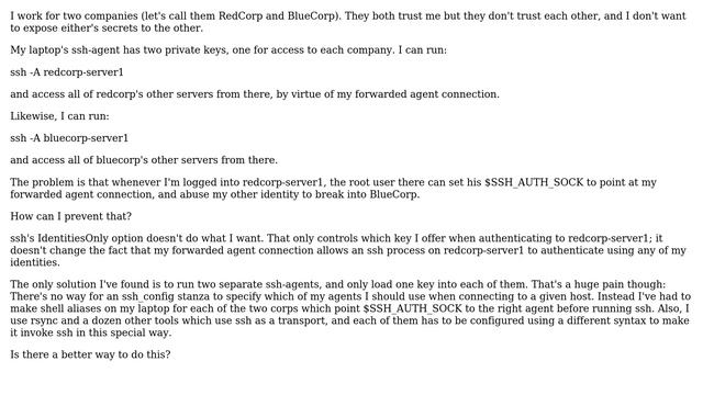 DevOps & SysAdmins: Forwarding access to a subset of ssh-agent identitites (3 Solutions!!) смотреть онлайн