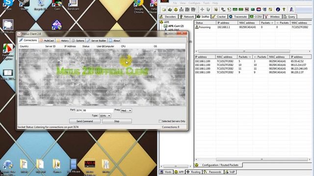 Cain&Abel and CommView Tutorial смотреть онлайн