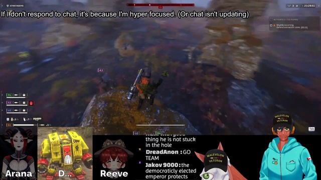 He's cool guys! He's cool! (Helldivers 2 ft Arana, DreadAnon, & Reeve) #Vtuber #VtuberEN #indivtube смотреть онлайн