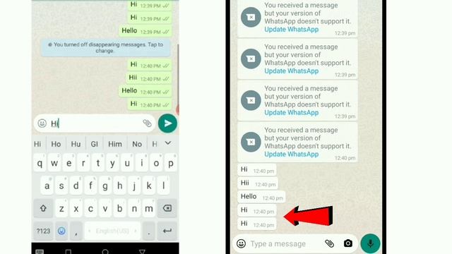 You Received Message But Your Version Of WhatsApp Not Support | Update WhatsApp Problem Solved смотреть онлайн