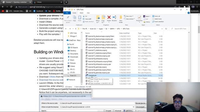 OpenGL Tutorial 1 Opening Window смотреть онлайн