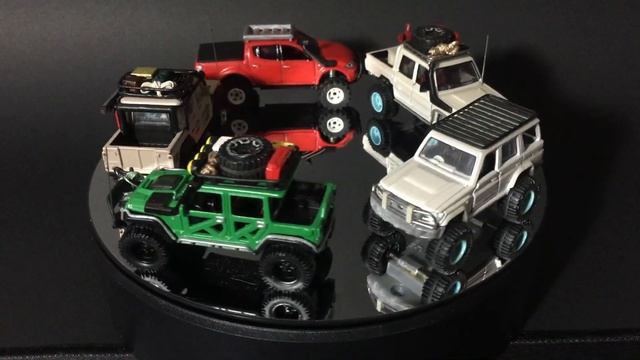 Custom Offroad Overland 1:64 Diecast Hotwheels Tomica Matchbox Toyota Land Rover Mitsubishi Jeep смотреть онлайн