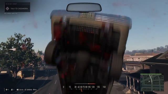 Mafia III Best flip in car! смотреть онлайн