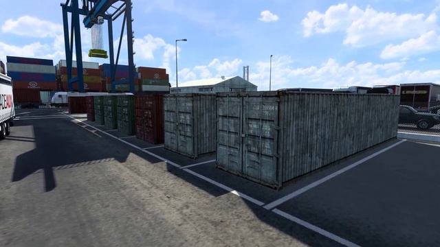 ETS2 Grand Utopia - B-Double parking смотреть онлайн