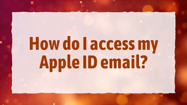 How do I access my Apple ID account? смотреть онлайн