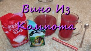 Вино Из Компота В Домашних Условиях