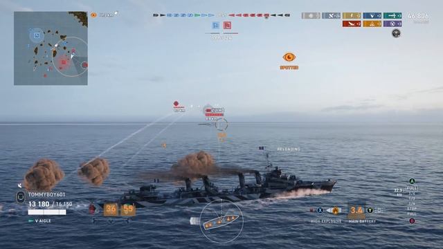 Aigle: What's All The Fuss? World of Warships Legends | 4k смотреть онлайн