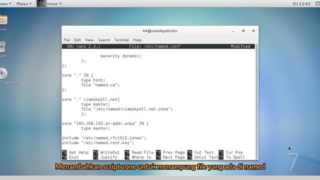 Konfigurasi DNS Server di Centos 7 | Administrasi Keamanan Jaringan смотреть онлайн