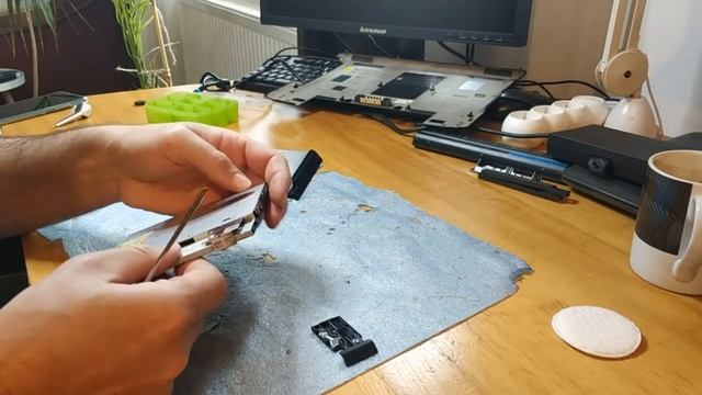 Dell Latitude E6430 - Disassembly, Full Cleaning, DVD change, Change Hdd to SSD, Setting the bios смотреть онлайн