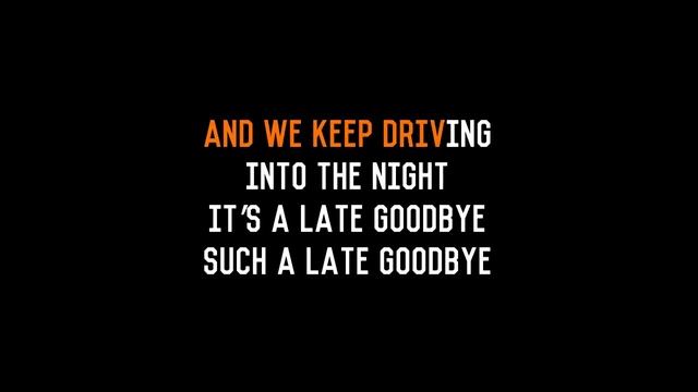 Poets of the Fall - Late Goodbye - Karaoke Instrumental смотреть онлайн