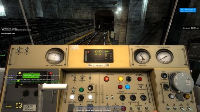 Петербургский метровагон 81-540.2 Пришелец|Gmod Metrostroi FS#2 смотреть онлайн